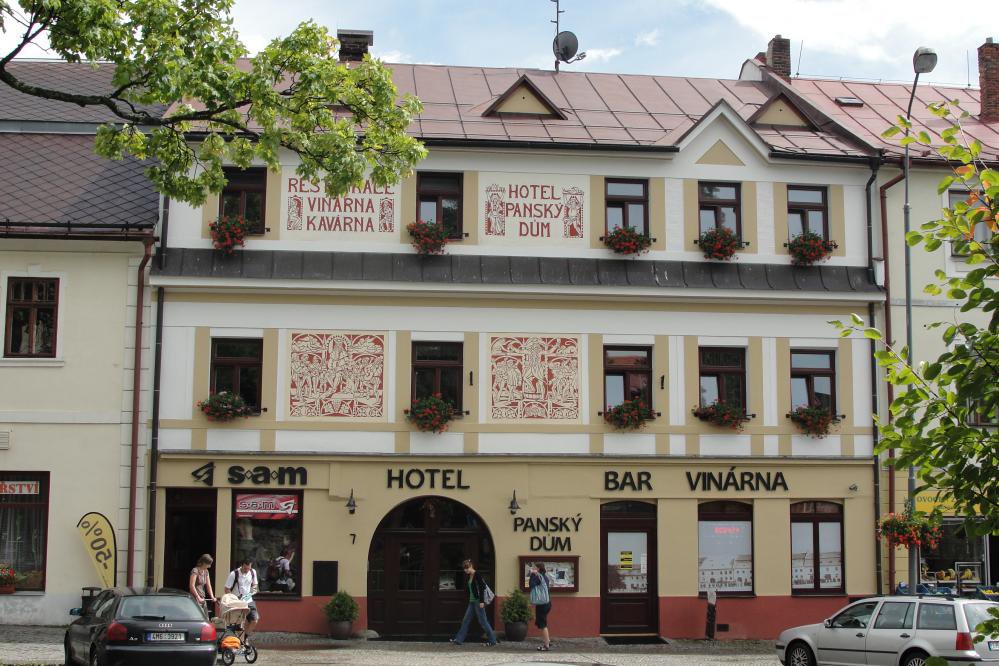 , Hotel PANSKÝ DŮM , Nové Město na Moravě