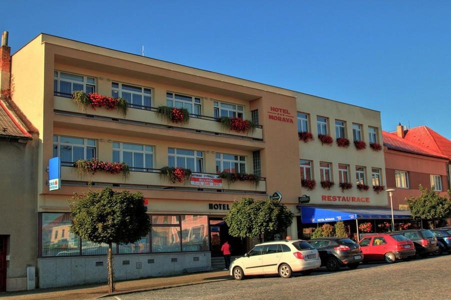 Hlavní, Hotel Morava, Jevíčko