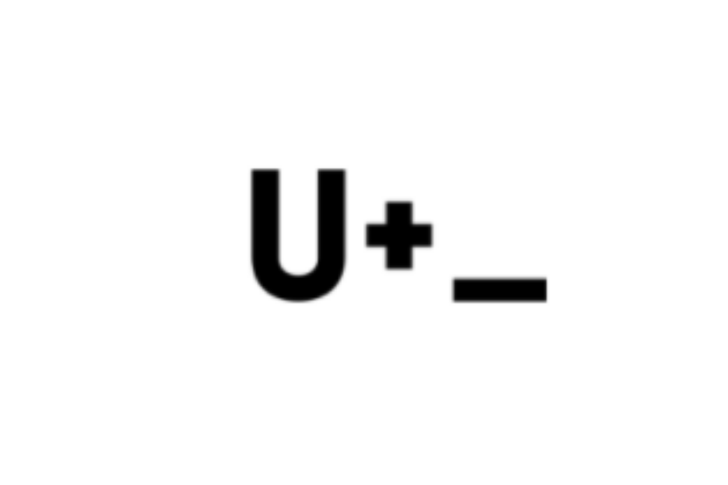 U+-