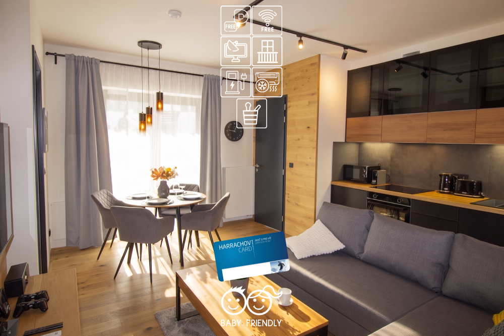 enjoy Harrachov - Moderní apartmány v centru Harrachova