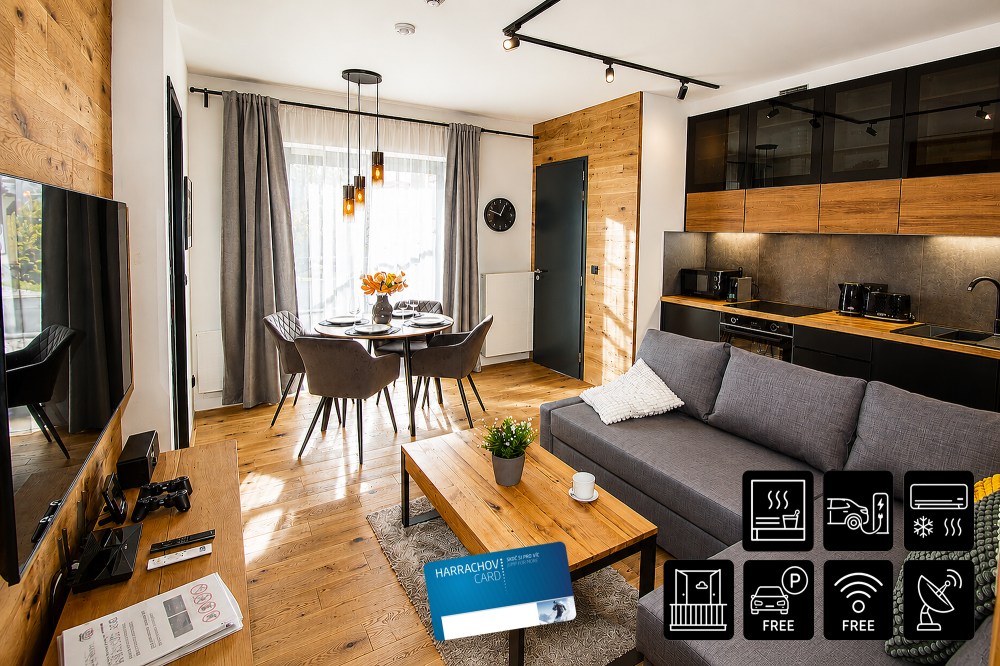 enjoy Harrachov - Moderní apartmány v centru Harrachova